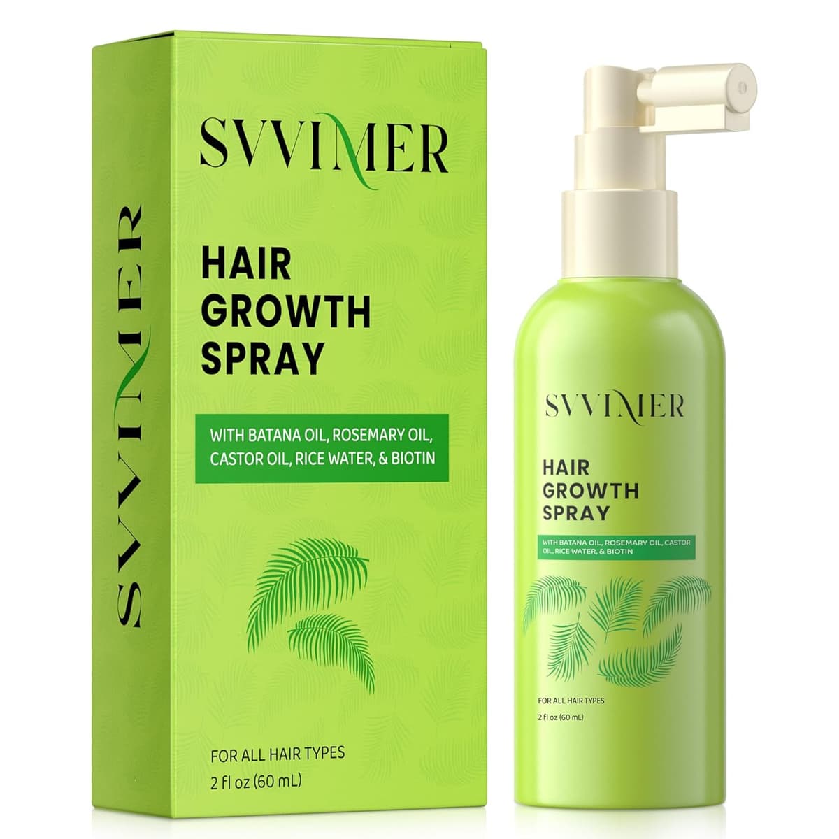 Svvimer Hair Growth Spray with Rosemary Batana Oil Biotin